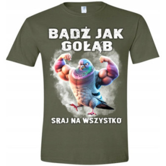 GOŁĘBIE KOSZULKA MĘSKA GOŁĄB HODOWCA GOŁĘBI PREZENT WESOŁY ŚMIESZNY HIT