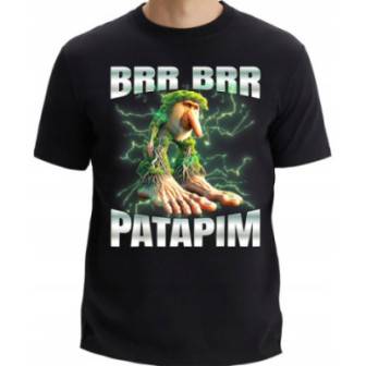 KOSZULKA BRR BRR PATAPIM ITALIAN BRAINROT MEMY TIK TOK MĘSKA