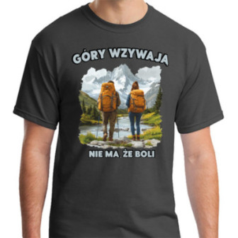 KOSZULKA GÓRY WZYWAJĄ WYCIECZKA GÓRY WĘDRÓWKA PASJA PODRÓŻ na PREZENT