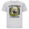 KOSZULKA T-SHIRT JA NIE CHRAPIĘ JA WABIĘ DZIKI ŚMIESZNA WESOŁA ZABAWNA HIT