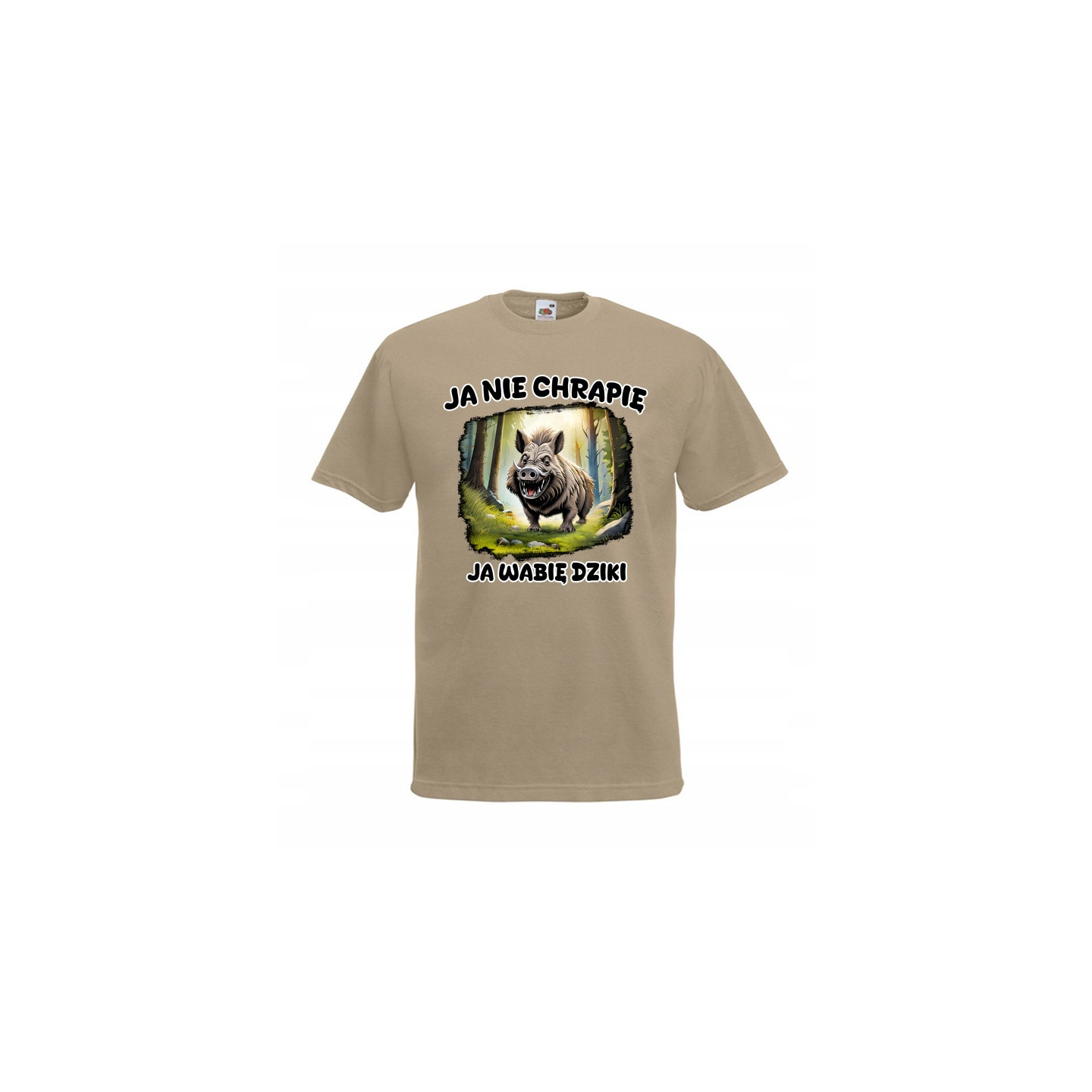 KOSZULKA T-SHIRT JA NIE CHRAPIĘ JA WABIĘ DZIKI ŚMIESZNA WESOŁA ZABAWNA HIT