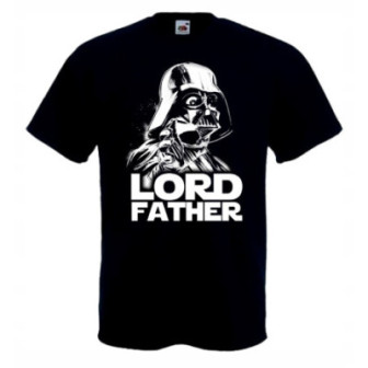 KOSZULKA LORD FATHER NA URODZINY DLA TATY WESOŁA ZABAWNA ROCZNICA HIT