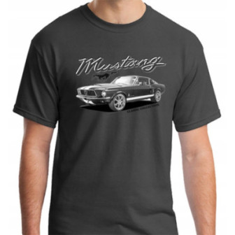 MUSTANG AUTO KOSZULKA KOLEKCJONERSKA DLA FANA MIŁOŚNIKA MOTORYZACJI