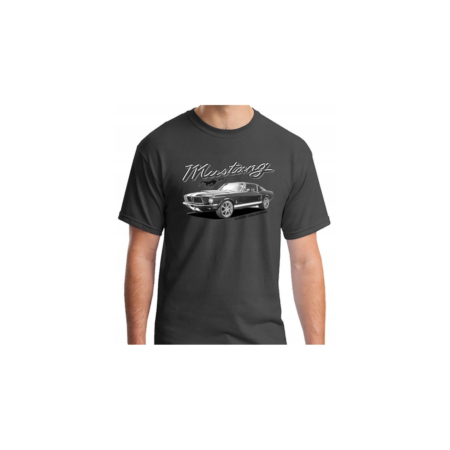 MUSTANG AUTO KOSZULKA KOLEKCJONERSKA DLA FANA MIŁOŚNIKA MOTORYZACJI