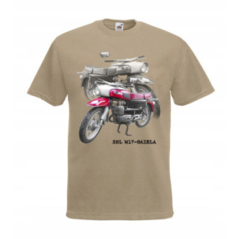 SHL-GAZELA MOTOR RETRO KOSZULKA KOLEKCJONERSKA