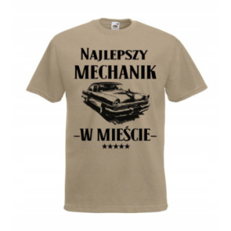 MECHANIK KOSZULKA na PREZENT MECHANIK NAJLEPSZY W MIEŚCIE