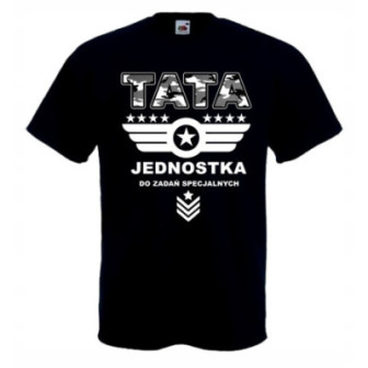 Prezent dla TATY KOSZULKA DZIEŃ OJCA KOSZULKA DLA TATY POLSKI PRODUKT HIT