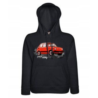 MAŁY FIAT 126p BLUZA Z KAPTUREM DLA FANA