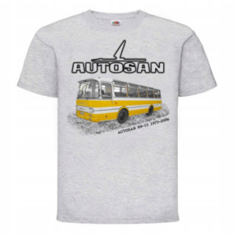 AUTOSAN AUTOBUS RETRO KOSZULKA KOLEKCJONERSKA