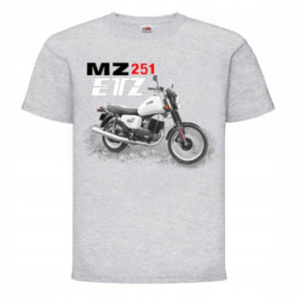 MZ ETZ 251 RETRO MOTORY KOSZULKA KOLEKCJONERSKA