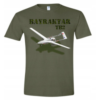 BAYRAKTAR TB2 KOSZULKA MILITARIA KOLEKCJA