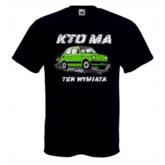 MAŁY FIAT 126p KOSZULKA KOLEKCJONERSKA DLA FANA