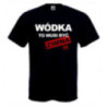 KOSZULKA WESOŁA PREZENT WÓDKA ZIMNA