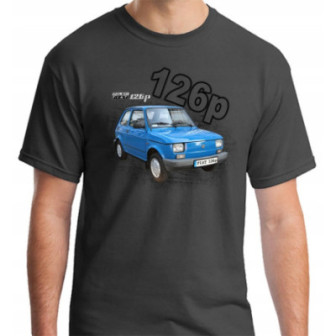 MAŁY FIAT 126p KOSZULKA KOLEKCJONERSKA DLA FANA