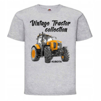TRAKTOR KUBOTA RETRO KOSZULKA KOLEKCJONERSKA
