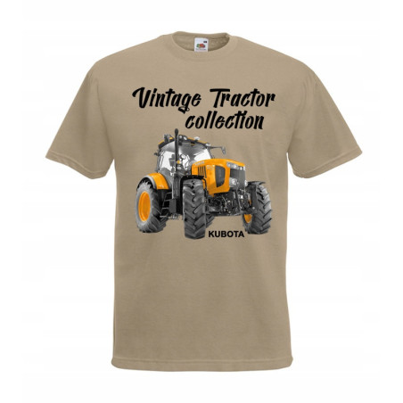 TRAKTOR KUBOTA RETRO KOSZULKA KOLEKCJONERSKA