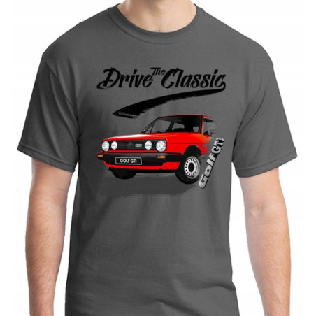 GOLF VOLKSFAGEN DRIVE THE CLASSIC KOSZULKA FAN